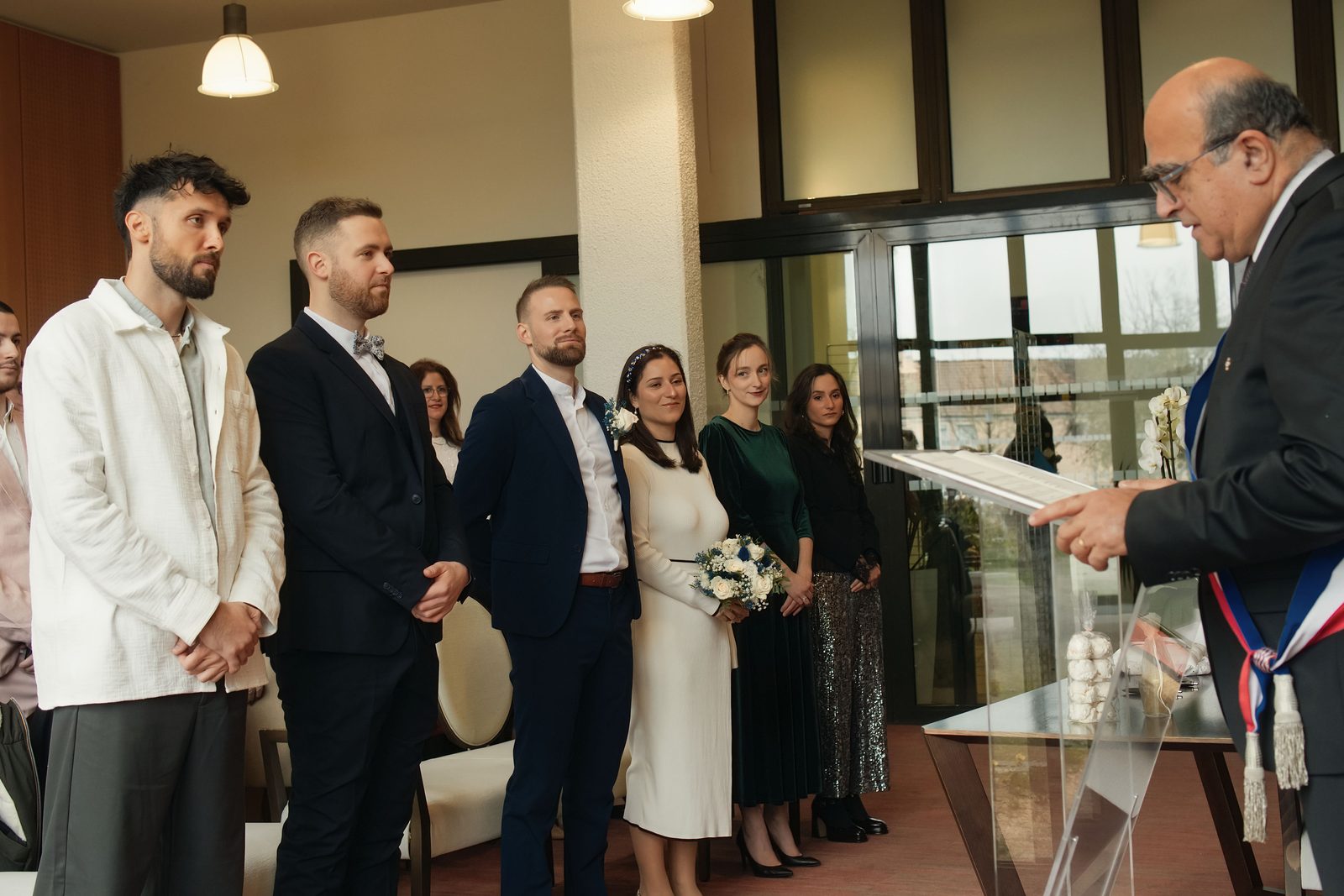 Moment du mariage de Dalya et Anthony au Domaine de la Roche Couloir à Chevreuse — photographie 9