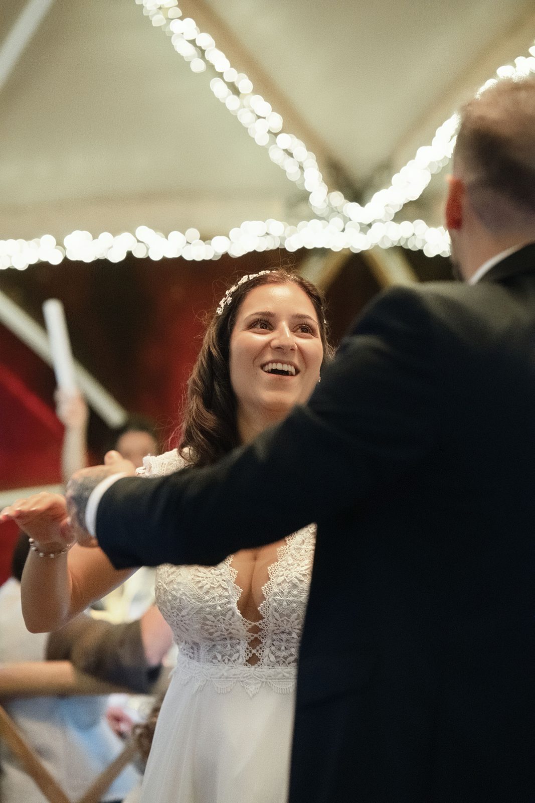Moment du mariage de Dalya et Anthony au Domaine de la Roche Couloir à Chevreuse — photographie 17