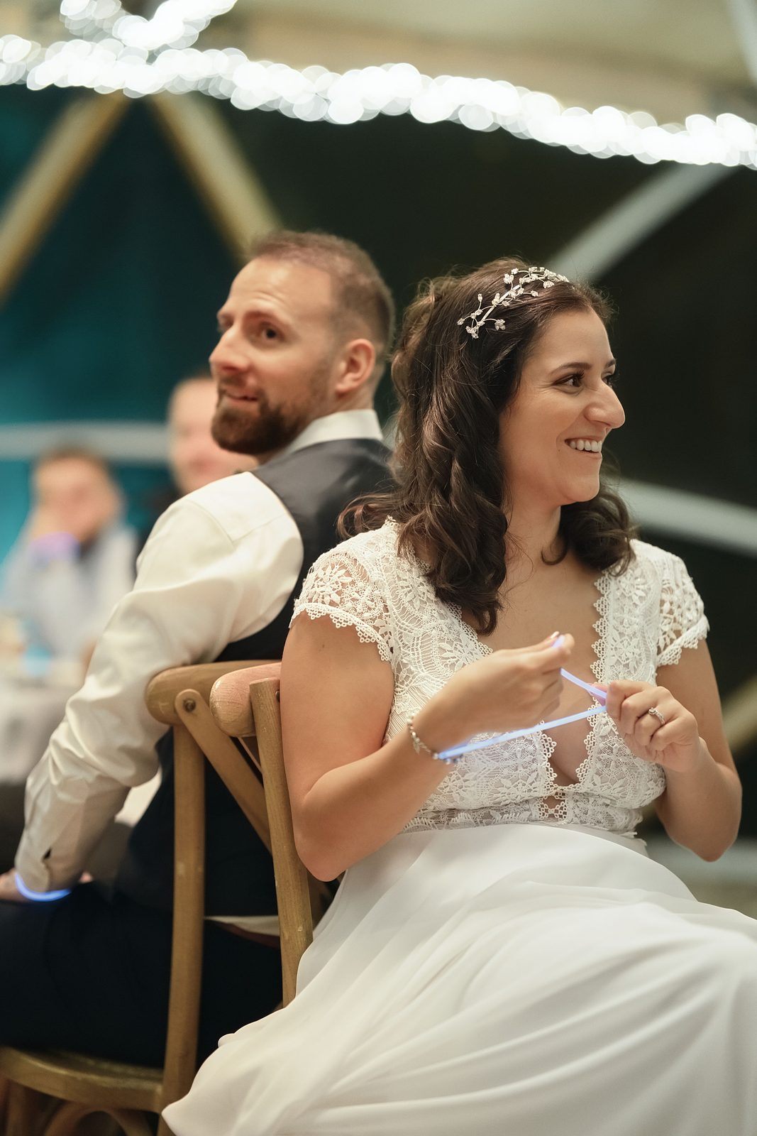 Moment du mariage de Dalya et Anthony au Domaine de la Roche Couloir à Chevreuse — photographie 36