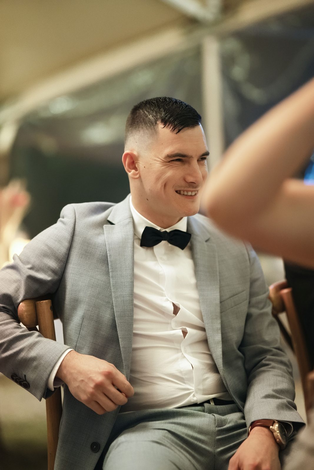 Moment du mariage de Dalya et Anthony au Domaine de la Roche Couloir à Chevreuse — photographie 49